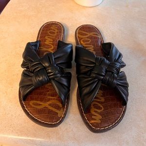 SAM EDELMAN leather sandals size 9